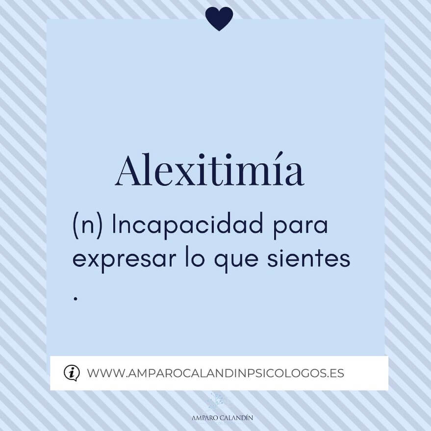 alexitimia que es